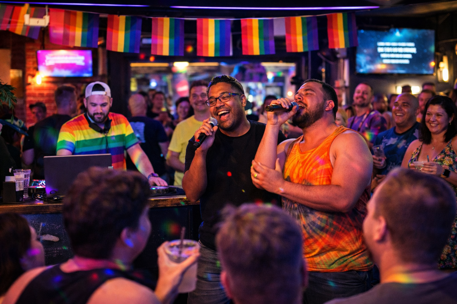 Utopia Bar & Courtyard Tampa: Nightly Karaoke & LGBTQ Fun