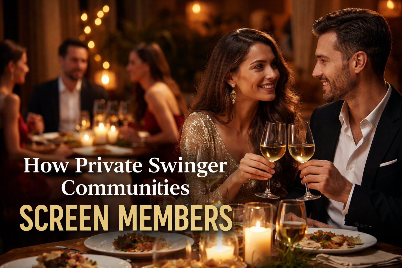 How Private Swinger Communities Screen Members