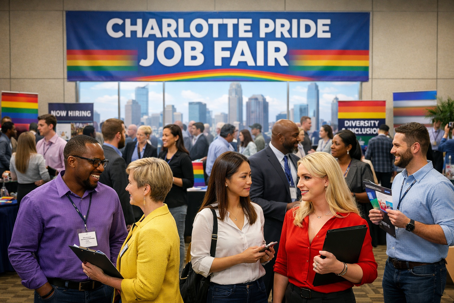 Charlotte Pride Community Event Welcomes LGBTQ friendly employers